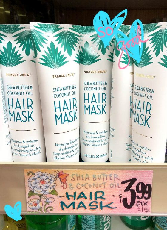 Trader Joe’s Shea Butter & Coconut Oil Hair Mask Was a Kick-@ss Consolation Prize