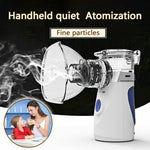 Mini Portable Travel Rechargeable Ultrasonic Nebulizer Inhaler Respirator Mesh