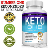 Ultra Fast Pure Keto BHB Weight Loss Diet Pills 90 CAPSULE Ketogenic Supplement