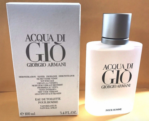 Acqua Di Gio 3.4 Oz Men Spray EDT Cologne Giorgio Armani TST Pour Homme New