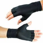 Copper Fit Compression Gloves Arthritis Carpal Tunnel Hand Support Pain Relief