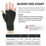 Copper Fit Compression Gloves Arthritis Carpal Tunnel Hand Support Pain Relief